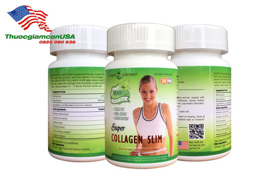 Thuốc giảm cân Super Collagen Slim giúp giảm cân hiệu quả