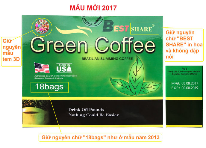 Phân biệt Green Coffee thật và giả 103