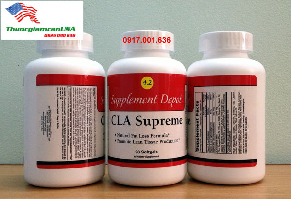 CLA ( No 4.2 ) - CLA SUPREME 4.2 là viên uống giảm mỡ bụng cực mạnh, hiệu quả, an toàn của Mỹ