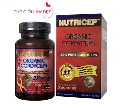 Dong trung ha thao Nutricep Organic Cordyceps 5