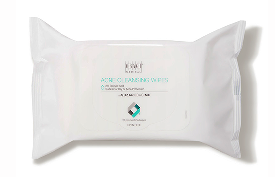 Khăn ướt kiêm trị mụn Acne Cleansing Wipes SUZANOBAGIMD _2